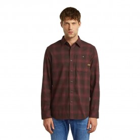 карирана,риза,мъжки,ризи,g,star,bristum,2.0,long,sleeve,shirt,brown,(chocolate,plum,arthur,check)