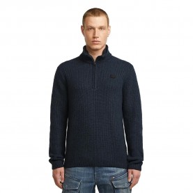 Блуза G-Star D27961-D754 sweater - Blue (Dark Patriot Blue) блуза,мъжки,пуловери,g,star,d27961,d754,sweater,blue,(dark,patriot,blue)