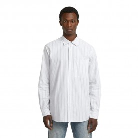 Риза с дълъг ръкав G-Star D28117-E296 Regular Fit long sleeve shirt - White (Ash Blue Irregular Stripe) риза,с,дълъг,ръкав,мъжки,ризи,g,star,d28117,e296,regular,fit,long,sleeve,shirt,white,(ash,blue,irregular,stripe)