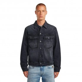 Яке G-Star Dakota jacket - Black (Worn In Dark Moon) яке,мъжки,якета,g,star,dakota,jacket,black,(worn,in,dark,moon)