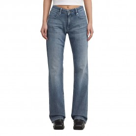 Дънки G-Star G-Low Bootcut jeans - Blue (Faded Ice Blue) дънки,дамски,панталони,g,star,g,low,bootcut,jeans,blue,(faded,ice,blue)
