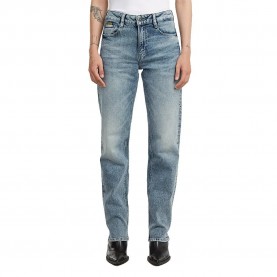 Дънки G-Star Iggie Straight jeans - Blue (Vintage Aegean Sea) дънки,дамски,панталони,g,star,iggie,straight,jeans,blue,(vintage,aegean,sea)