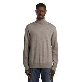 Блуза G-Star Premium Core Turtle sweater - Grey (Wild Dove) блуза,мъжки,пуловери,g,star,premium,core,turtle,sweater,grey,(wild,dove)