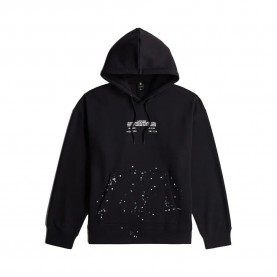 Суичър G-Star Text Splatters Relaxed Fit hoodie - Black (Dark Black) суичър,мъжки,пуловери,g,star,text,splatters,relaxed,fit,hoodie,black,(dark,black)