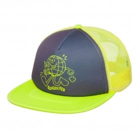 юношеска,шапка,всички,шапки,quiksilver,classic,ii,junior,trucker,cap,yellow,(iron,gate)