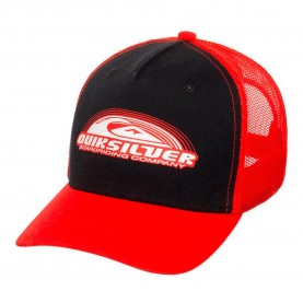 юношеска,шапка,всички,шапки,quiksilver,decades,youth,junior,trucker,cap,red,(salsa)