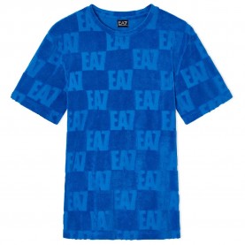 Тениска EA7 EMPORIO ARMANI 7M000508_AF21254 short sleeve T-shirt - Blue (Turkish Sea) тениска,мъжки,тениски,дамски,тениски,ea7,emporio,armani,7m000508,af21254,short,sleeve,t,shirt,blue,(turkish,sea)