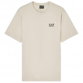 Тениска EA7 EMPORIO ARMANI 7M000567_AF10375 short sleeve T-shirt - Beige (Fog) тениска,мъжки,тениски,дамски,тениски,ea7,emporio,armani,7m000567,af10375,short,sleeve,t,shirt,beige,(fog)