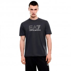 Тениска EA7 EMPORIO ARMANI 7M001307_AF10375 short sleeve T-shirt - Grey (Gray Pinstripe) тениска,мъжки,тениски,дамски,тениски,ea7,emporio,armani,7m001307,af10375,short,sleeve,t,shirt,grey,(gray,pinstripe)