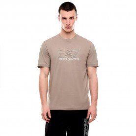Тениска EA7 EMPORIO ARMANI 7M001307_AF10375 short sleeve T-shirt - Beige (Roasted Cashew) тениска,мъжки,тениски,дамски,тениски,ea7,emporio,armani,7m001307,af10375,short,sleeve,t,shirt,beige,(roasted,cashew)