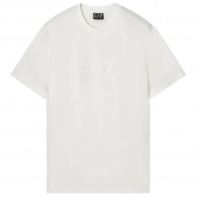 Тениска EA7 EMPORIO ARMANI 7M001358_AF13862 short sleeve T-shirt - Beige (Sugar Swizzle) тениска,мъжки,тениски,дамски,тениски,ea7,emporio,armani,7m001358,af13862,short,sleeve,t,shirt,beige,(sugar,swizzle)
