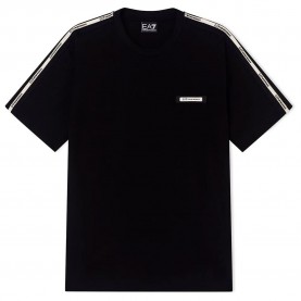 Тениска EA7 EMPORIO ARMANI 7M001476_AF10375 short sleeve T-shirt - Black (Black) тениска,мъжки,тениски,дамски,тениски,ea7,emporio,armani,7m001476,af10375,short,sleeve,t,shirt,black,(black)