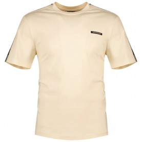 Тениска EA7 EMPORIO ARMANI 7M001476_AF10375 short sleeve T-shirt - Beige (Fog) тениска,мъжки,тениски,дамски,тениски,ea7,emporio,armani,7m001476,af10375,short,sleeve,t,shirt,beige,(fog)