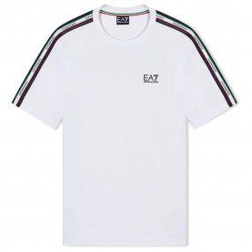 Тениска EA7 EMPORIO ARMANI 7M001861_AF12503 short sleeve T-shirt - White (White) тениска,мъжки,тениски,дамски,тениски,ea7,emporio,armani,7m001861,af12503,short,sleeve,t,shirt,white,(white)