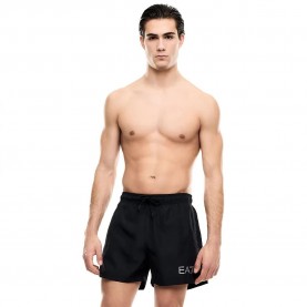 Бански гащета EA7 EMPORIO ARMANI 7M002000_AF13049 swimming shorts - Black (Black / Silver) бански,гащета,мъжки,бански,костюми,ea7,emporio,armani,7m002000,af13049,swimming,shorts,black,(black,silver)