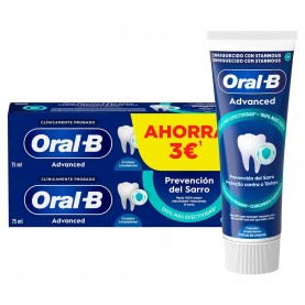 Oral-b Tartar Prevention Paste 2x75ml - Clear (Multicolor) хигиена,аксесоари,oral,b,tartar,prevention,paste,2x75ml,clear,(multicolor)