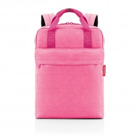 други,аксесоари,reisenthel,allday,m,backpack,pink,(twist,pink)