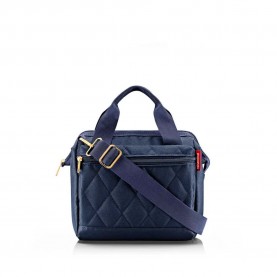 Reisenthel Allrounder cross crossbody - Blue (Rhombus Midnight Gold) всички,чанти,reisenthel,allrounder,cross,crossbody,blue,(rhombus,midnight,gold)