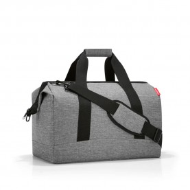 други,аксесоари,reisenthel,allrounder,l,bag,grey,(twist,silver)