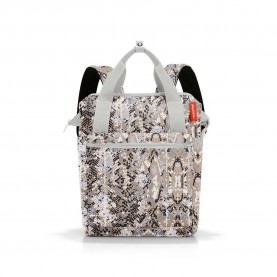 Раница Reisenthel Allrounder R backpack 12L - Grey (Snake Sand) раница,раници,reisenthel,allrounder,r,backpack,12l,grey,(snake,sand)