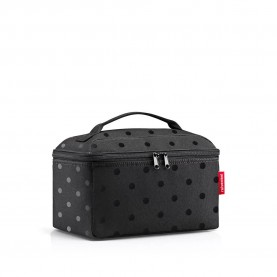 чанта,тоалетни,принадлежности,reisenthel,cosmetic,bag,black,(glossy,dots,black)