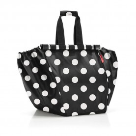 пазарска,чанта,всички,чанти,reisenthel,easyshoppingbag,30l,shopper,bag,black,(dots,white)