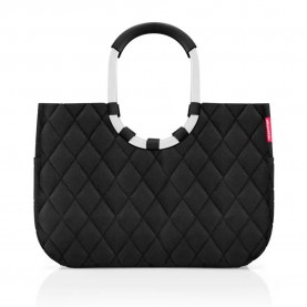 пазарска,чанта,всички,чанти,reisenthel,loopshopper,25l,shopper,bag,black,(rhombus,black)