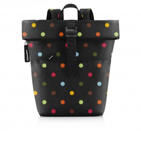 други,аксесоари,reisenthel,rolltop,backpack,black,(dots)