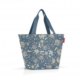 пазарска,чанта,всички,чанти,reisenthel,shopper,m,15l,shopper,bag,blue,(dahlia,blue)