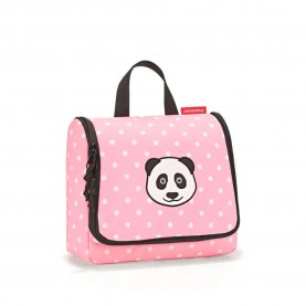 детски,несесер,тоалетни,принадлежности,reisenthel,toiletbag,kids,wash,bag,pink,(panda,dots,pink)