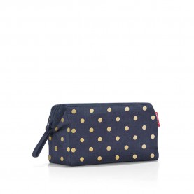 несесер,тоалетни,принадлежности,reisenthel,travelcosmetic,wash,bag,blue,(metallic,dots,blue)