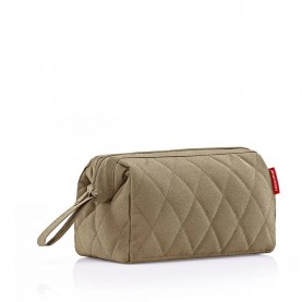 несесер,тоалетни,принадлежности,reisenthel,travelcosmetic,wash,bag,beige,(rhombus,olive)