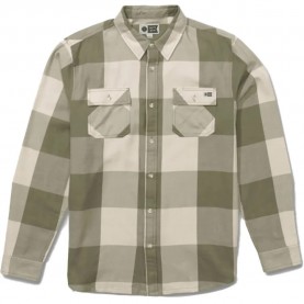 риза,с,дълъг,ръкав,дамски,ризи,мъжки,ризи,salty,crew,daybreak,flannel,long,sleeve,shirt,green,(black,olive)