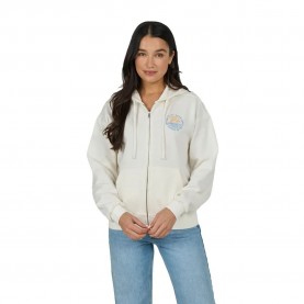 Блуза Salty crew Rays full zip sweatshirt - White (Off White) блуза,дамски,блузи,salty,crew,rays,full,zip,sweatshirt,white,(off,white)