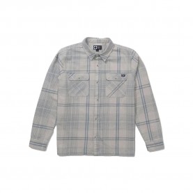 Риза с дълъг ръкав Salty crew Windward flannel long sleeve shirt - Grey (Light Grey) риза,с,дълъг,ръкав,мъжки,ризи,salty,crew,windward,flannel,long,sleeve,shirt,grey,(light,grey)