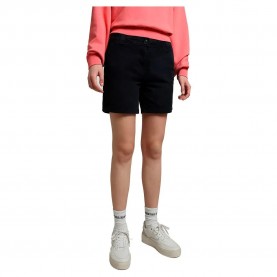 Къси панталони Napapijri Narie 1 shorts refurbished - Black (Blue Marine) къси,панталони,дамски,панталони,napapijri,narie,1,shorts,refurbished,black,(blue,marine)