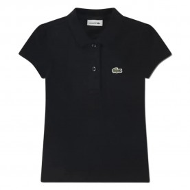 Lacoste kids 447026 short sleeve polo - Black (Black) дамски,блузи,с,яка,мъжки,блузи,с,яка,lacoste,kids,447026,short,sleeve,polo,black,(black)