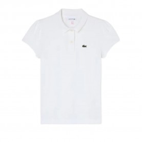 Lacoste kids 447026 short sleeve polo - White (White) дамски,блузи,с,яка,мъжки,блузи,с,яка,lacoste,kids,447026,short,sleeve,polo,white,(white)