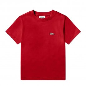 Детска тениска Lacoste kids 847025 short sleeve T-shirt - Red (Red) детска,тениска,мъжки,тениски,дамски,тениски,lacoste,kids,847025,short,sleeve,t,shirt,red,(red)