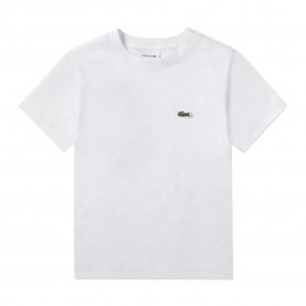 Детска тениска Lacoste kids 847025 short sleeve T-shirt - White (White) детска,тениска,мъжки,тениски,дамски,тениски,lacoste,kids,847025,short,sleeve,t,shirt,white,(white)