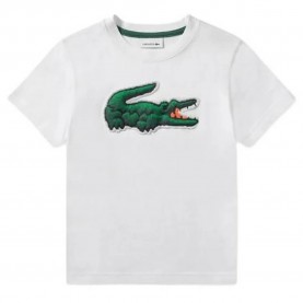 детска,тениска,мъжки,тениски,дамски,тениски,lacoste,kids,847072,short,sleeve,t,shirt,white,(white)