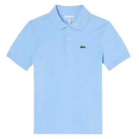 Lacoste kids 847386 short sleeve polo - Blue (Panorama) дамски,блузи,с,яка,мъжки,блузи,с,яка,lacoste,kids,847386,short,sleeve,polo,blue,(panorama)