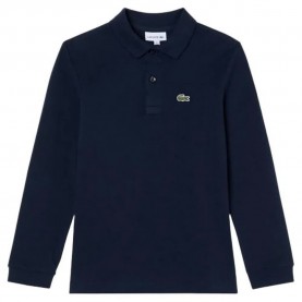 Lacoste kids 847387 long sleeve polo - Blue (Marine) дамски,блузи,с,яка,мъжки,блузи,с,яка,lacoste,kids,847387,long,sleeve,polo,blue,(marine)