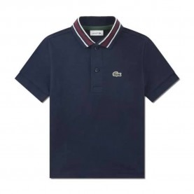 Lacoste kids 947038 short sleeve polo - Blue (Marine) дамски,блузи,с,яка,мъжки,блузи,с,яка,lacoste,kids,947038,short,sleeve,polo,blue,(marine)