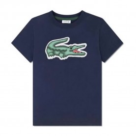 Детска тениска Lacoste kids 947072 short sleeve T-shirt - Blue (Marine) детска,тениска,мъжки,тениски,дамски,тениски,lacoste,kids,947072,short,sleeve,t,shirt,blue,(marine)