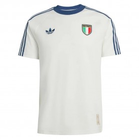 Тениска Adidas Italy Originals short sleeve T-shirt - White (Crystal White) тениска,мъжки,тениски,дамски,тениски,adidas,italy,originals,short,sleeve,t,shirt,white,(crystal,white)