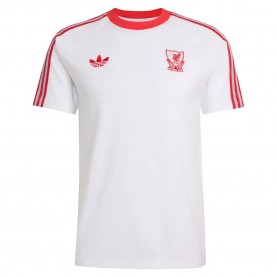 Тениска Adidas Liverpool FC Originals short sleeve T-shirt - White (White) тениска,мъжки,тениски,дамски,тениски,adidas,liverpool,fc,originals,short,sleeve,t,shirt,white,(white)