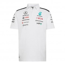 Adidas Mercedes-AMG Petronas F1 Team Engineers short sleeve polo - White (White) дамски,блузи,с,яка,мъжки,блузи,с,яка,adidas,mercedes,amg,petronas,f1,team,engineers,short,sleeve,polo,white,(white)
