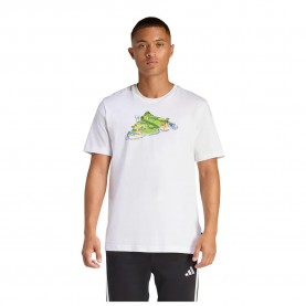 тениска,мъжки,тениски,дамски,тениски,adidas,novelty,mini,graphic,short,sleeve,t,shirt,white,(white)
