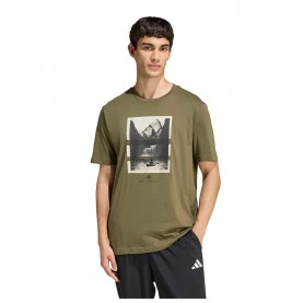Тениска Adidas Outdoor Kayaking Graphic short sleeve T-shirt - Green (Olive Strata) тениска,мъжки,тениски,дамски,тениски,adidas,outdoor,kayaking,graphic,short,sleeve,t,shirt,green,(olive,strata)